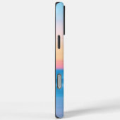 パステルモノグラムの海サンセットフェミニンカスタム Case-Mate iPhoneケース (裏面 / 右)