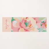 パステルモノグラム ヨガマット (正面(横))