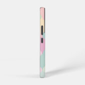 パステルモロッコタイルパターン電話ケース SAMSUNG GALAXYケース (右側面)