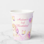パステルユニコーンアンドバルーン誕生日 紙コップ (左)