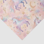 パステルユニコーンズモーンズガールズ誕生日ベビーシャワー 薄葉紙 (詳細)