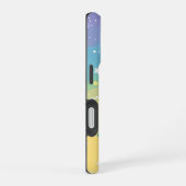 パステルユニコーンバニーアニメ電話ケース iPhone 16ケース (右側面)