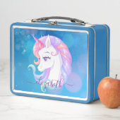 パステルユニコーンポニーブルースパークルスターズ メタルランチボックス (インサイチュ)