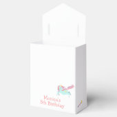 パステルユニコーン魔法は全のまわりに誕生日 フェイバーボックス (オープン)