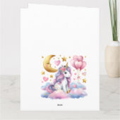 パステルユニコーン カード (裏面)