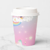 パステルユニコーン プリンセス ペーパーカップ (裏面)