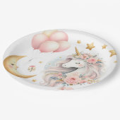 パステルユニコーン ペーパープレート (アングル)