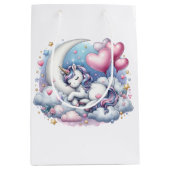 パステルユニコーン ミディアムペーパーバッグ (正面)