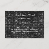 *~*パステルユニッグラデーションスグリッター瞑想イーグル 名刺 (裏面)