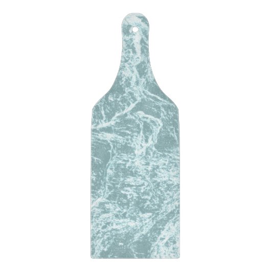 パステルライトターコイズ抽象芸術 カッティングボード (正面)