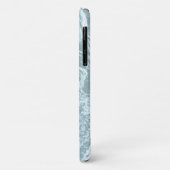 パステルライトターコイズ抽象芸術 Case-Mate iPhoneケース (裏面/左)