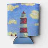 パステルライトハウスアンドラベンダーフィールド 缶クーラー (正面)