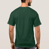 パステルラッキーシャムロッククローバー文字セントパトリックの日 Tシャツ (裏面)