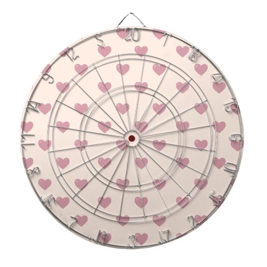 パステルラブハート ダーツボード (正面)