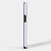 パステルラベンダーバラ iPhoneケース (右側面)