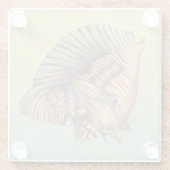 パステルラージコンチシェル ガラスコースター (裏面)