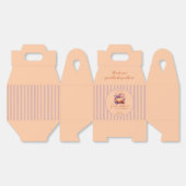 パステルリトルカボチャが途中の赤ちゃんシャワー フェイバーボックス (見開き)