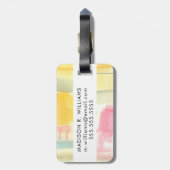 パステルリュックスI ラゲッジタグ (裏面縦)