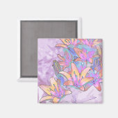 パステルリリーラブ マグネット (正面/裏面)