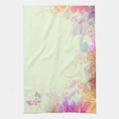 パステルリリー結婚ズ キッチンタオル (縦)