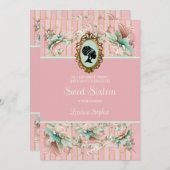 パステルリージェンシーエラSweet sixteen招待状 招待状 (正面/裏面)