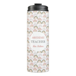 パステルレインボインプレインボーハートパタ素晴らしーン先生 タンブラー