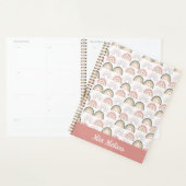 パステルレインボインプレインボーハートパタ素晴らしーン先生 プランナー手帳 (ディスプレー)