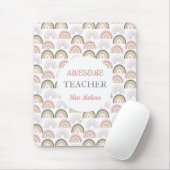 パステルレインボインプレインボーハートパタ素晴らしーン先生 マウスパッド (マウス)