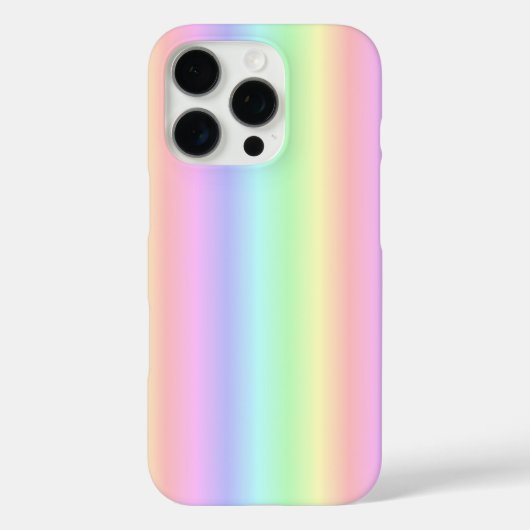 パステルレインボストリップ – パターン Case-Mate iPhoneケース (裏面)