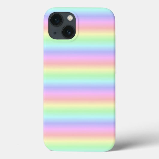 パステルレインボストリップ – パターン Case-Mate iPhoneケース (裏面)