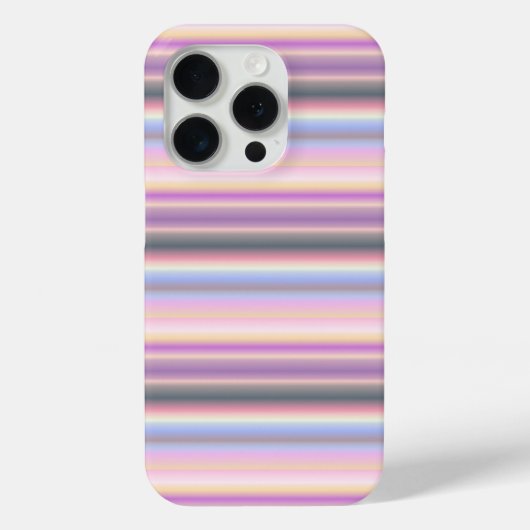 パステルレインボストリップ – パターン Case-Mate iPhoneケース (裏面)