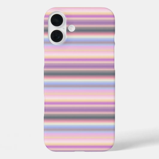 パステルレインボストリップ – パターン Case-Mate iPhoneケース (裏面)