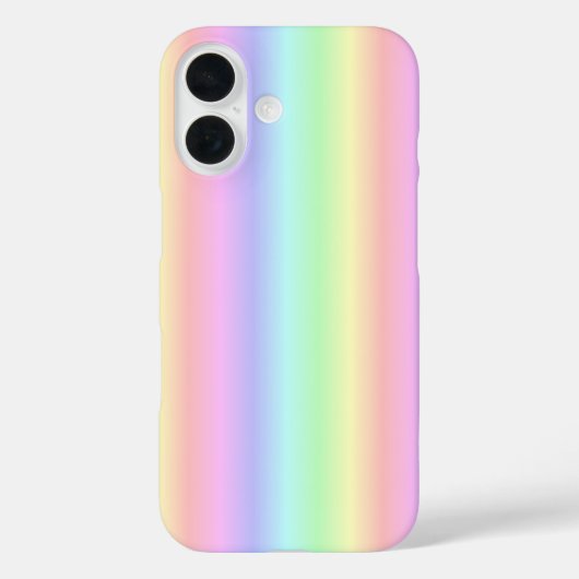 パステルレインボストリップ – パターン Case-Mate iPhoneケース (裏面)