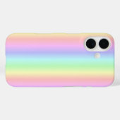 パステルレインボストリップ – パターン Case-Mate iPhoneケース (裏面 (横))