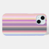 パステルレインボストリップ – パターン Case-Mate iPhoneケース (裏面 (横))