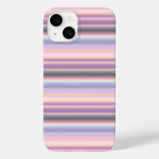 パステルレインボストリップ – パターン Case-Mate iPhoneケース (裏面)