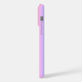 パステルレインボストリップ – パターン iPhoneケース (左側面)