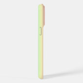 パステルレインボストリップ – パターン iPhoneケース (右側面)