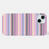 パステルレインボストリップ – パターン iPhoneケース (裏面横)
