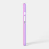 パステルレインボストリップ – パターン iPhone 16ケース (左側面)
