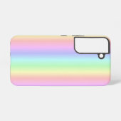 パステルレインボストリップ – パターン SAMSUNG GALAXYケース (裏面横)