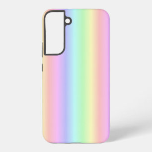 パステルレインボストリップ – パターン SAMSUNG GALAXY S22+ケース