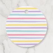 パステルレインボーアートパーティー誕生日 フェイバータグ (裏面)