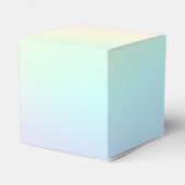 パステルレインボーエステティックバースデーパーティー フェイバーボックス (裏面サイド)