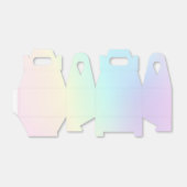 パステルレインボーエステティックバースデーパーティー フェイバーボックス (折り畳みなし)