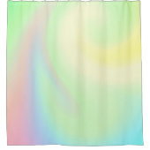 パステルレインボーオブカラー シャワーカーテン (正面)