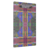 パステルレインボーカラフルジオメトリック クリップボード (右)