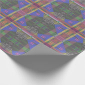 パステルレインボーカラフルジオメトリック ラッピングペーパー (角)