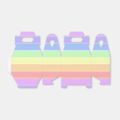 パステルレインボーカラフルストライプズ フェイバーボックス (折り畳みなし)