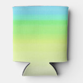 パステルレインボーカラフル抽象芸術グラデーシグラデーションョン 缶クーラー (正面)